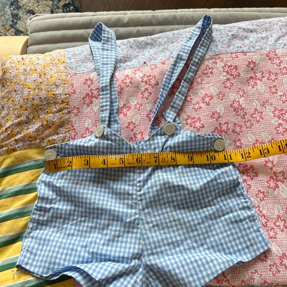 2 pc Bundle of Vintage 60’s Toddler overalls 12-18 months or small 2 year old - Picture 10 of 13